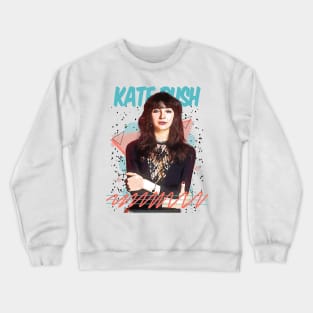 Retro Vintage Kate Bush Fan Art Design Crewneck Sweatshirt